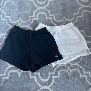 Alo Yoga Set of Low Key Sweat Shorts Size XS